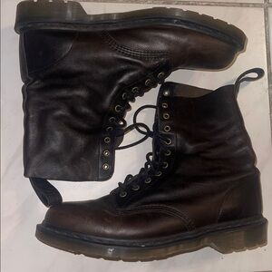 Dr Martens leather boots, size 14